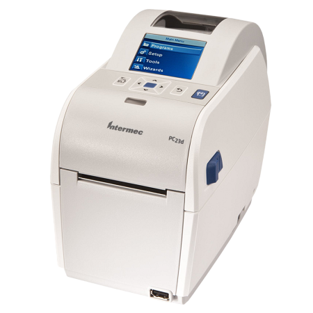 Intermec PC23d (300dpi, LCD, HF RFID, USB, USB-host, белый)