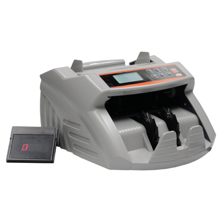 Счетчик банкнот Mbox DS-25 (RUB, 1000 банк/мин, УФ, магнитная, выносной дисплей)