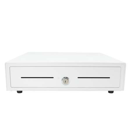 Электромеханический денежный ящик STI 410 (24V, Epson/Штрих, Белый)